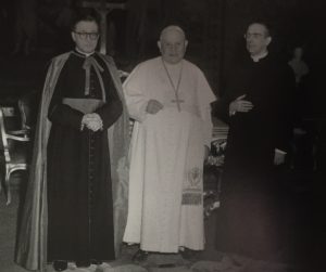 San Josemaría e il beato Alvaro con papa Giovanni XXIII